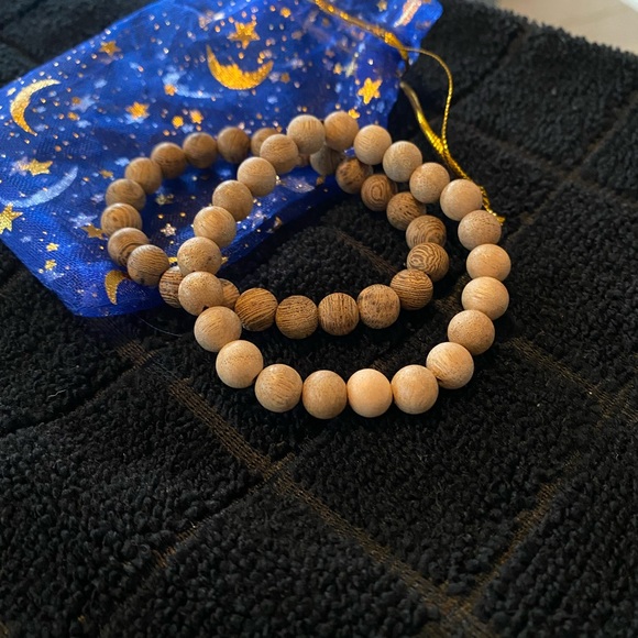 Wooden Beaded bracelet set - Picture 1 of 5